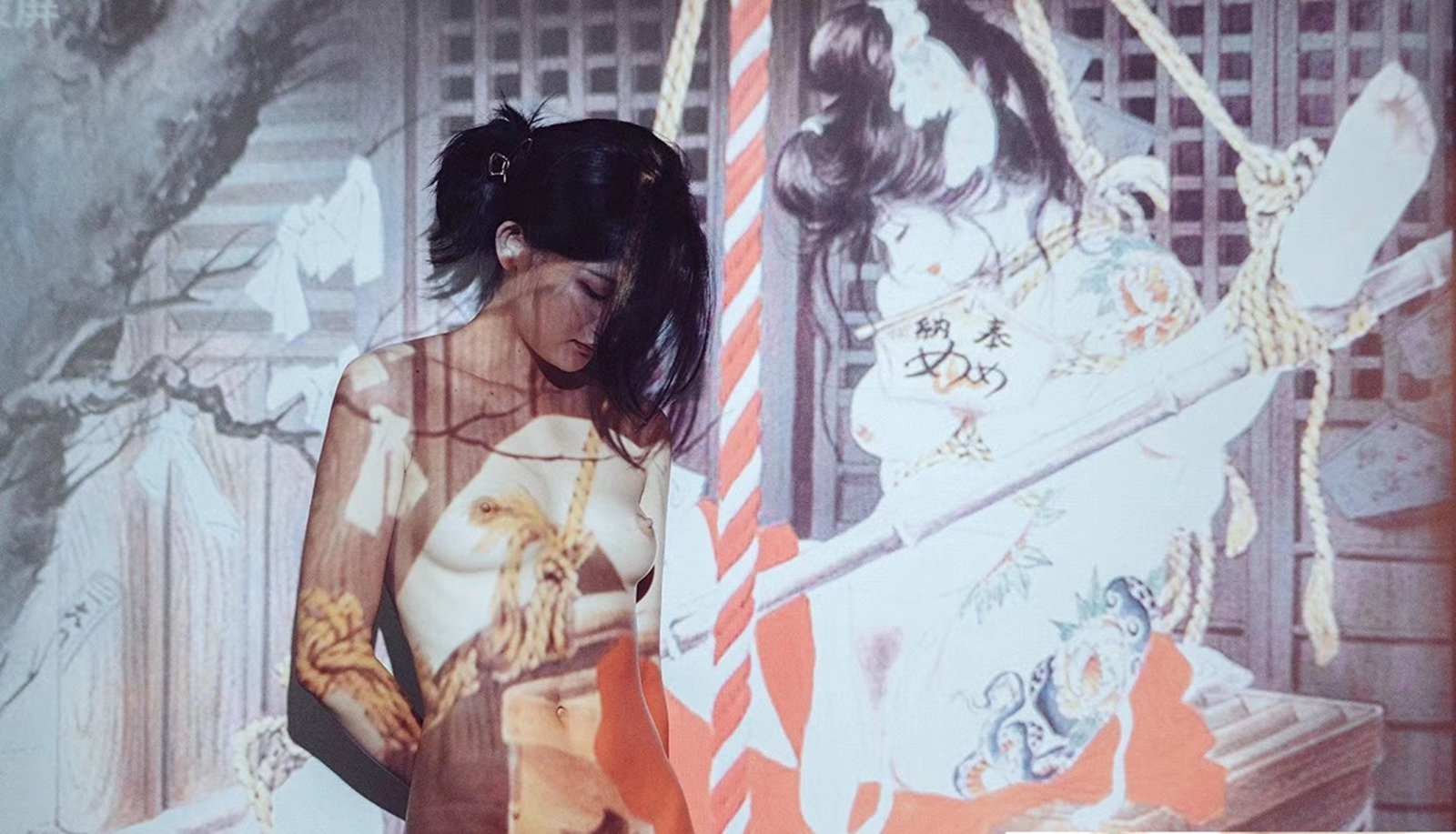 名模阿朱大尺度私拍套读 - 人体摄影